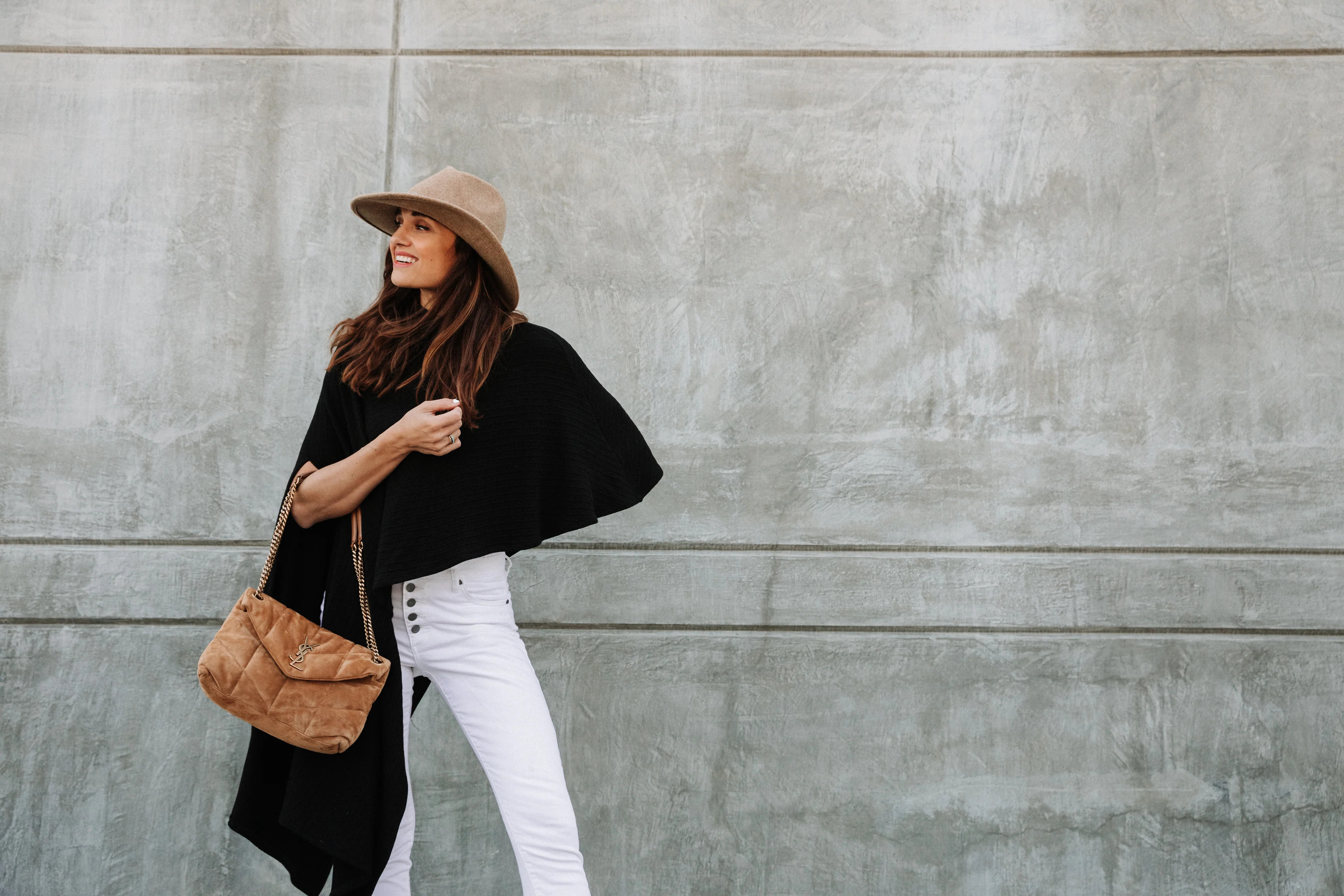 Bleeker Street Asymmetrical Poncho | Shalice Noel