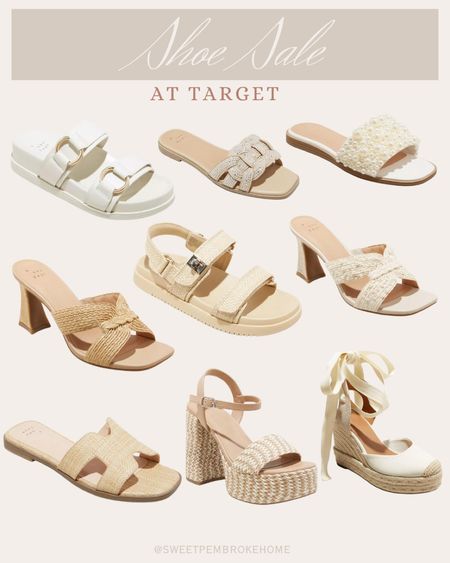 Get ready for Spring with Targets shoe sale! 20% OFF all shoes 
#vacation #outfit #resortwear #sandals #beachwear 

#LTKsalealert #LTKshoecrush #LTKSpringSale