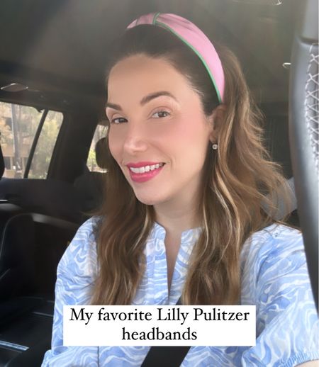 Sunshine in my hair, Lilly in my heart Obsessed with these adorable headbands from Lilly Pulitzer! They're the perfect way to add a pop of color and preppy style to any outfit, and they come in so many fun prints! These are my current faves, but there are tons of other amazing options to choose from 

#LTKStyleTip #LTKSeasonal #LTKFindsUnder50