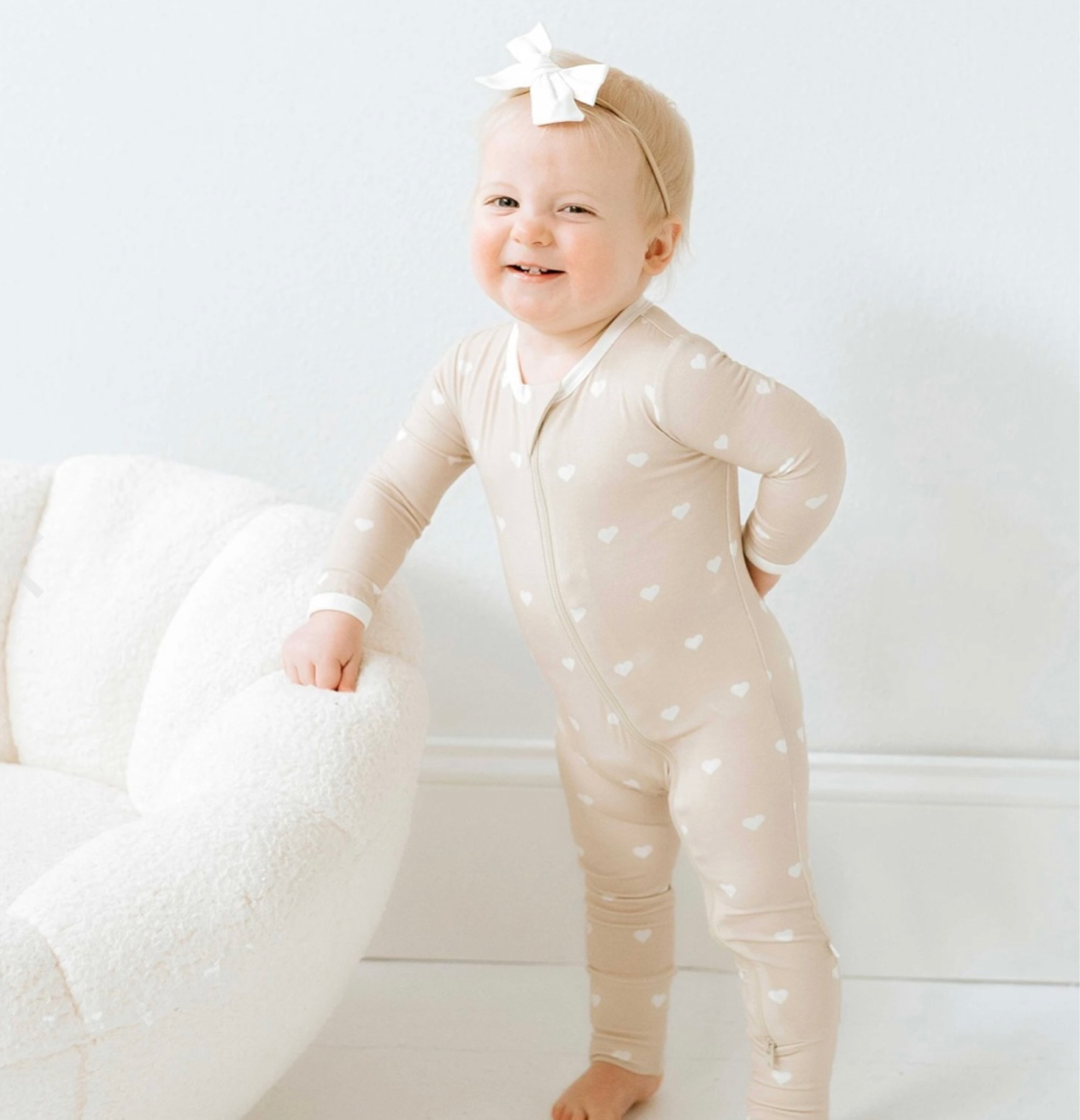 Zipper footies are the best. Cozy, buttery soft essentials for your little one. Our footies are made from a super soft bamboo and spandex blend for the most delicate skin. High quality and extreme stretch for longevity, plus breathability and comfort in both the warmest and coolest climates. Feet fold down for 0-3 months. #grandmaapproved

#LTKSeasonal #LTKbaby #LTKkids