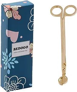 BEDOGO Candle Wick Trimmer - Wick Cutter - Elegant Gift for Candle Lover (Gold) | Amazon (US)