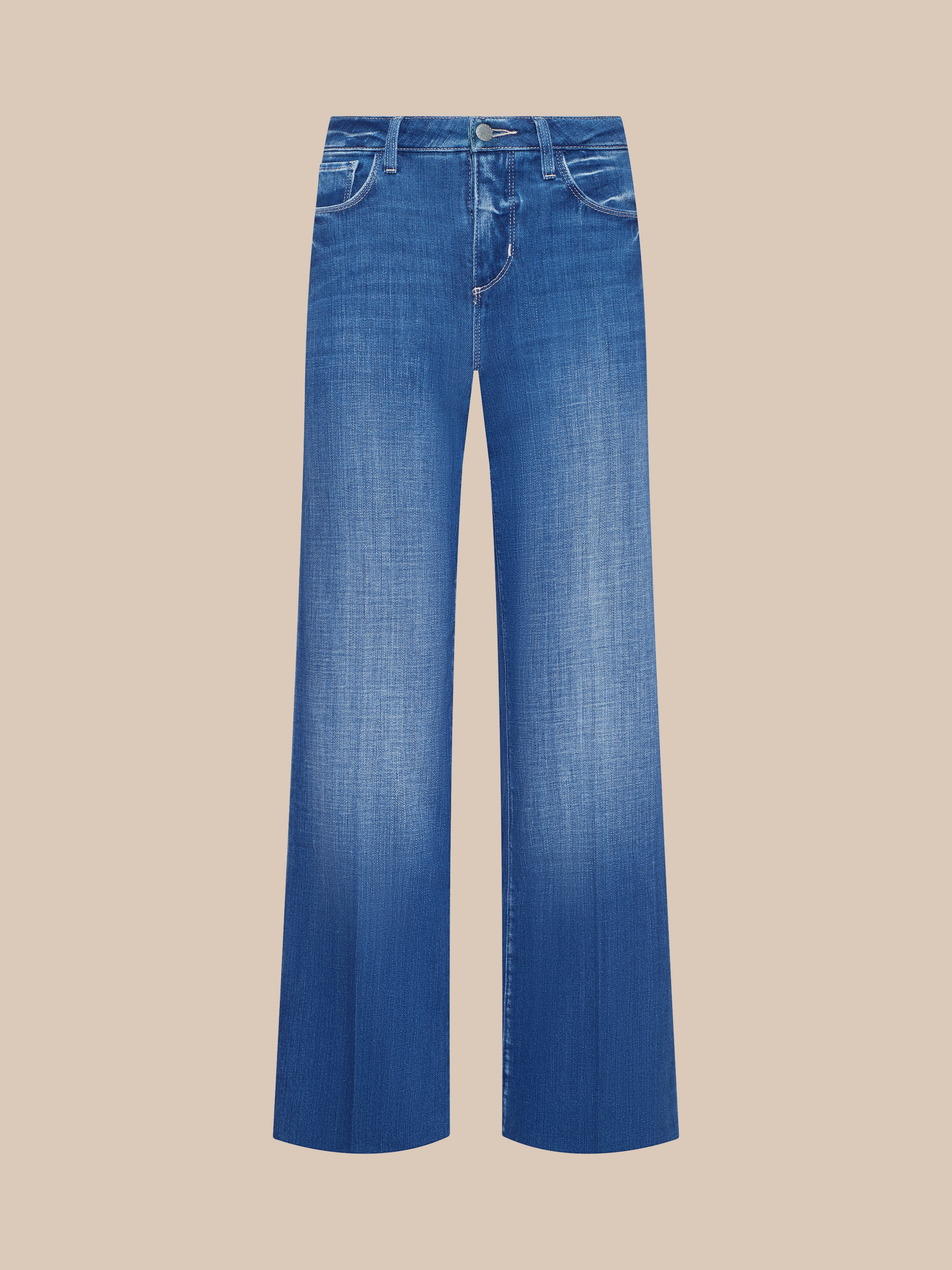 L'AGENCE Petite Scottie Wide-Leg Jean In Hasting | L'Agence
