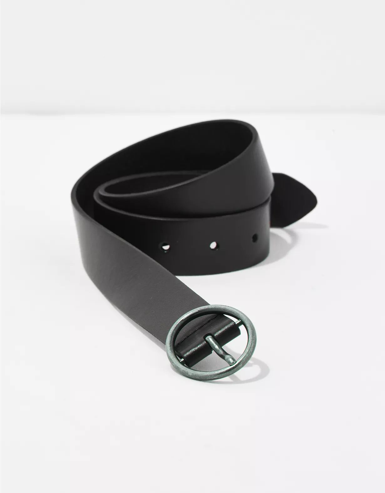 AEO Oval Ring Leather Belt | American Eagle Outfitters (US & CA)