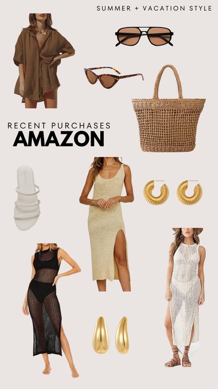 Summer + vacation pieces from my recent Amazon purchases 💗 #amazon #amazonsummer #amazonvacation #ltkunder100 #vacationstyle 

#LTKtravel #LTKunder50 #LTKunder100