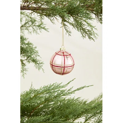 Glitter Plaid Ornament 3 | Wayfair North America