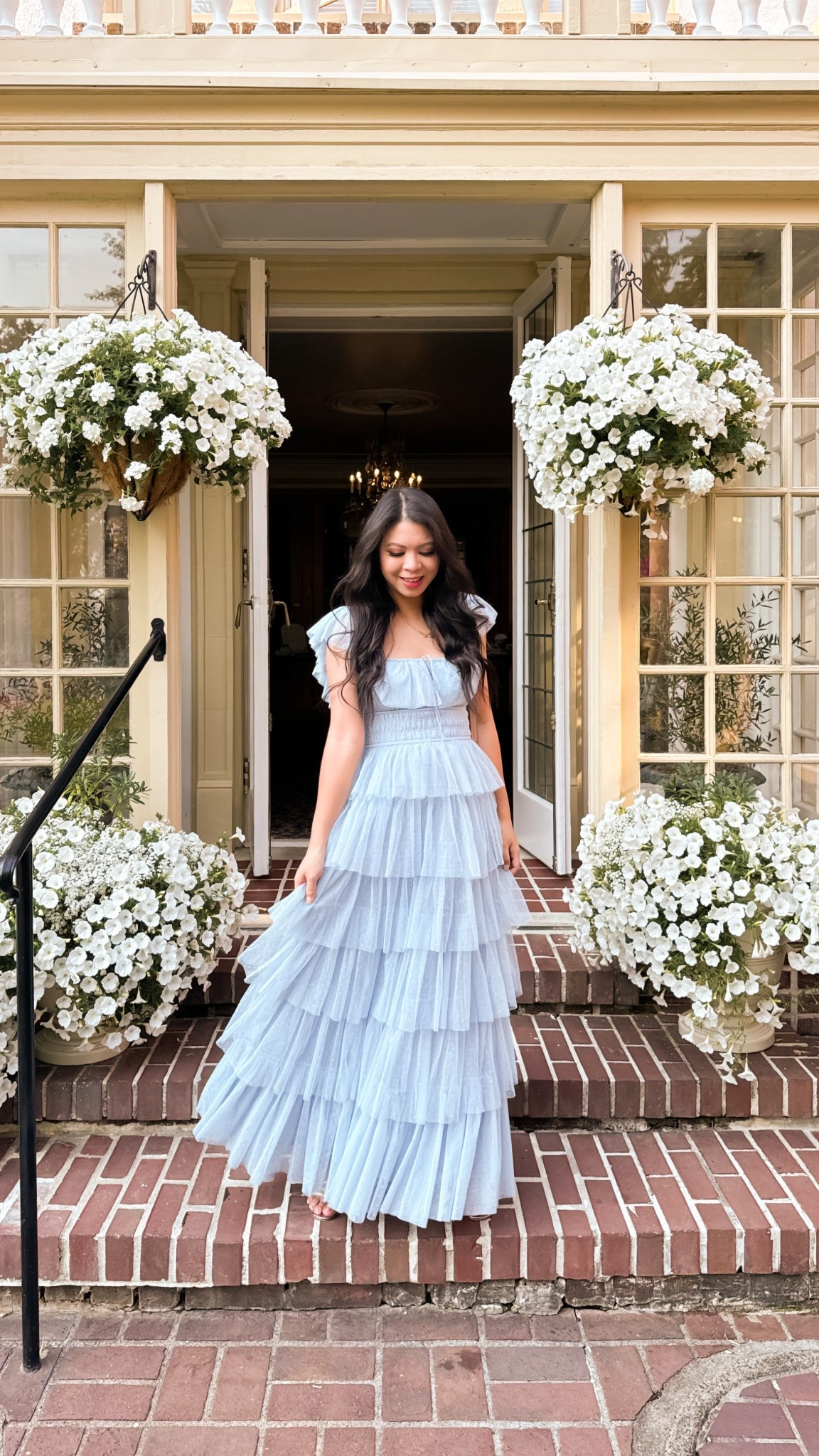 Last week’s best seller - this Belle Swiss dot tulle tiered maxi dress that’s perfect as a wedding guest dress or for any special occasion! I’m wearing a size small

#LTKStyleTip #LTKPetite #LTKWedding