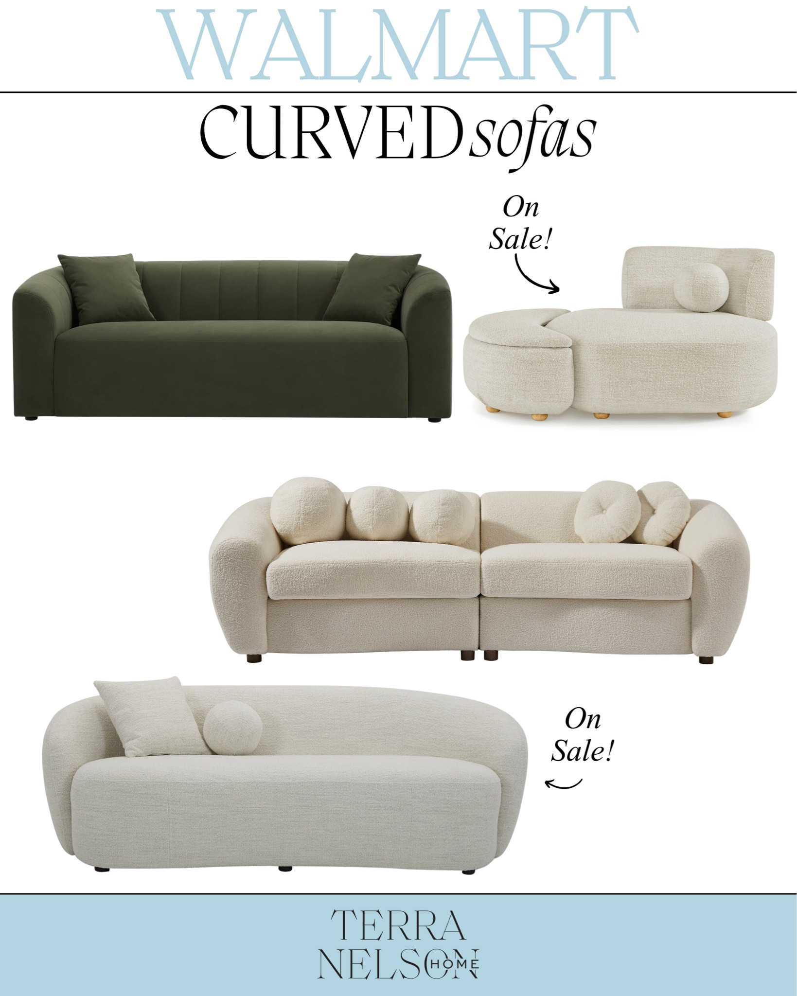 Walmart Home / Walmart Furniture / Better homes and Gardens Furniture / Curved Sofa / Neutral Home / Modern Furniture / Modern Organic Home / Memorial Day Sale

#LTKSeasonal #LTKSaleAlert #LTKHome