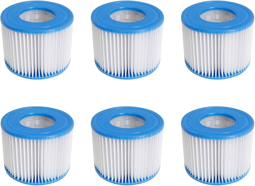 Hot Tub Filter Cartridge Size VI for Bestway, Lay-Z-Spa, Coleman SaluSpa 90352E 58323, 6 Pack | Amazon (US)