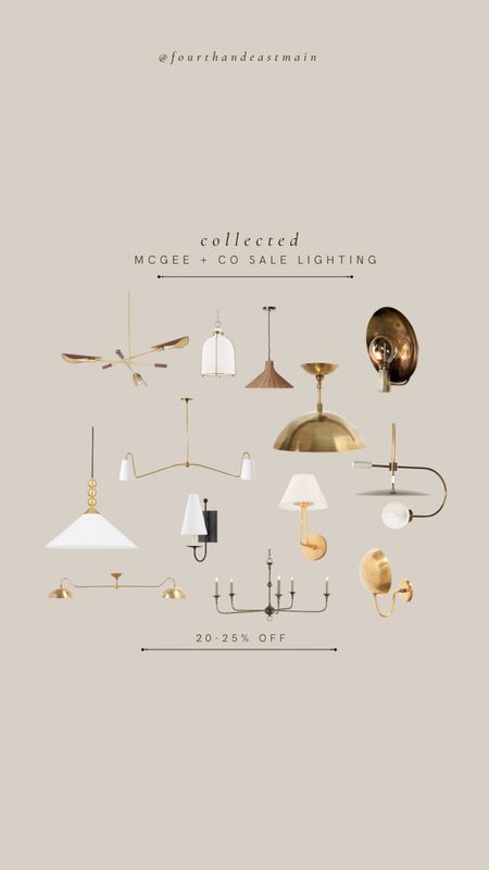 COLLECTED MCGEE AND CO LIGHTING FAVORITES ON SALE

MCGEE
LIGHTING ROUNDUP
LIGHTING DUPE


#LTKhome