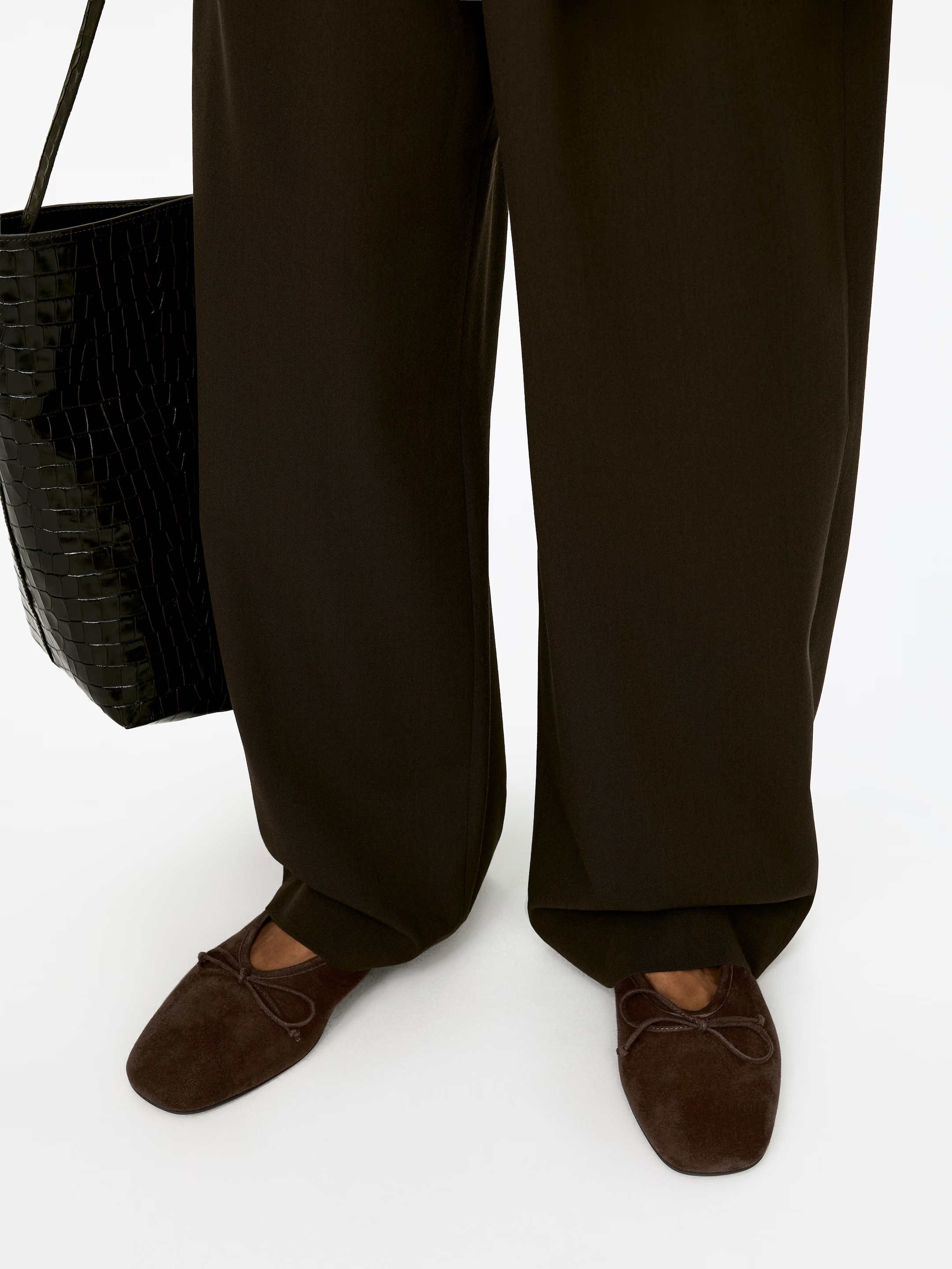 Suede Ballerina | H&M (UK, MY, IN, SG, PH, TW, HK)