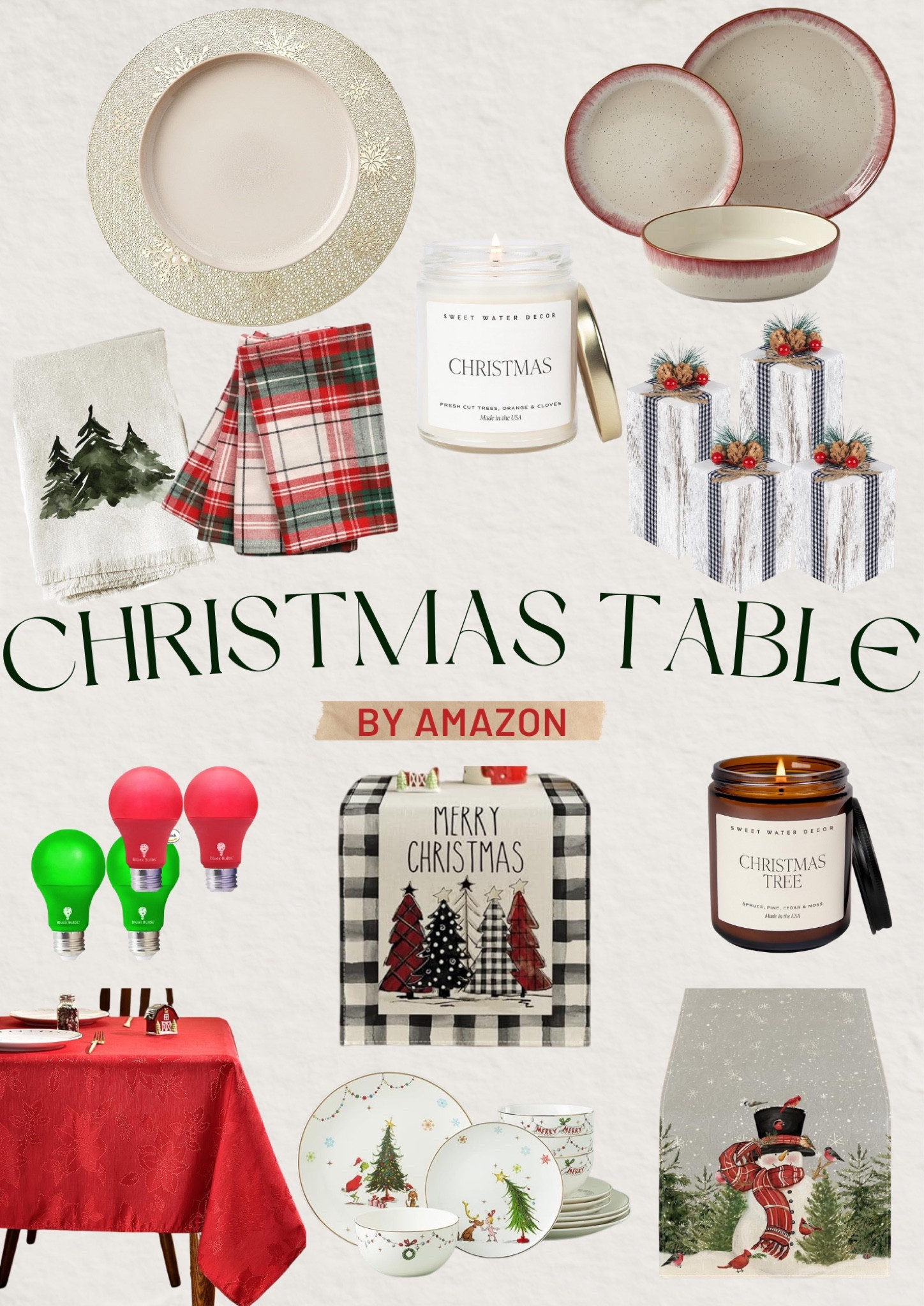 Ideas for the Christmas dinner!

#LTKhome #LTKSeasonal #LTKHoliday