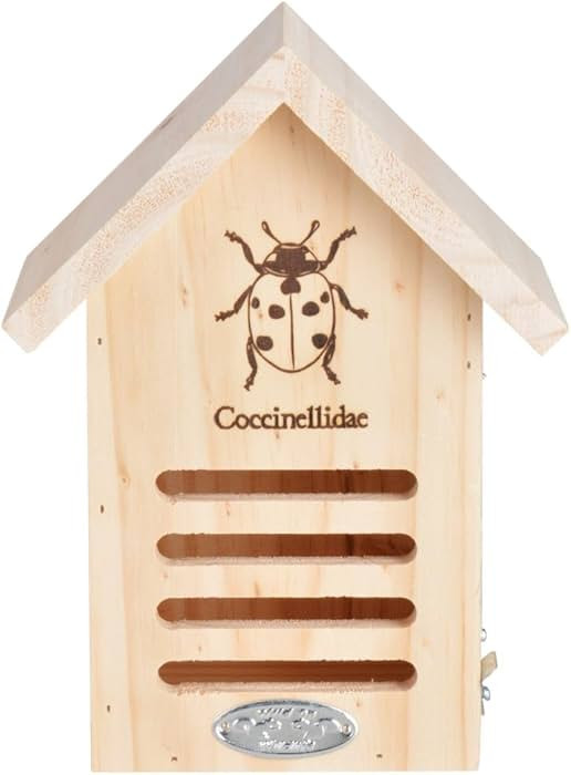ESSCHERT DESIGN USA WA39 WA37 Ladybird House Silhouette FSC 100%, Brown | Amazon (US)