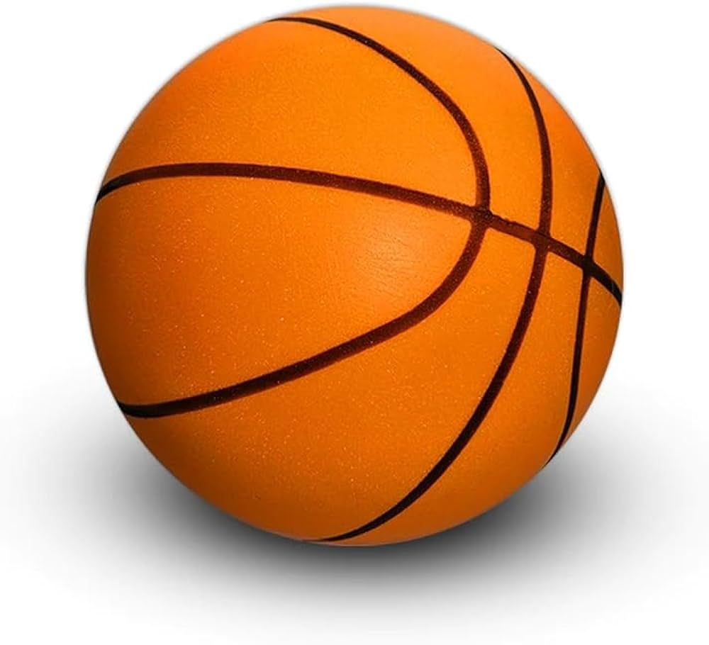 Silent Basketball - 2024 Upgraded Indoor Basketball | Quiet Bounce Dunk Basketball | Foam Basketb... | Amazon (US)