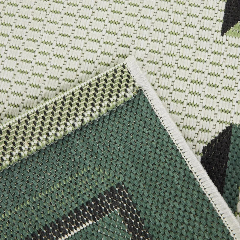 Inga Green Indoor/Outdoor Rug | Birch Lane