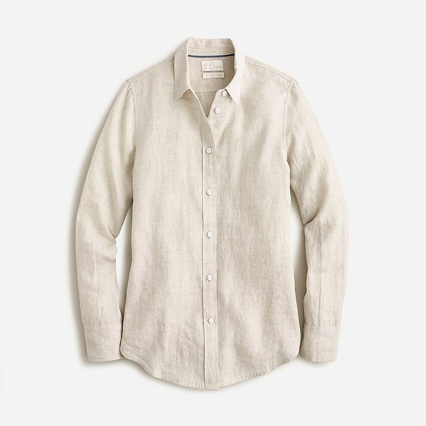 Slim-fit Baird McNutt Irish linen shirt | J. Crew US