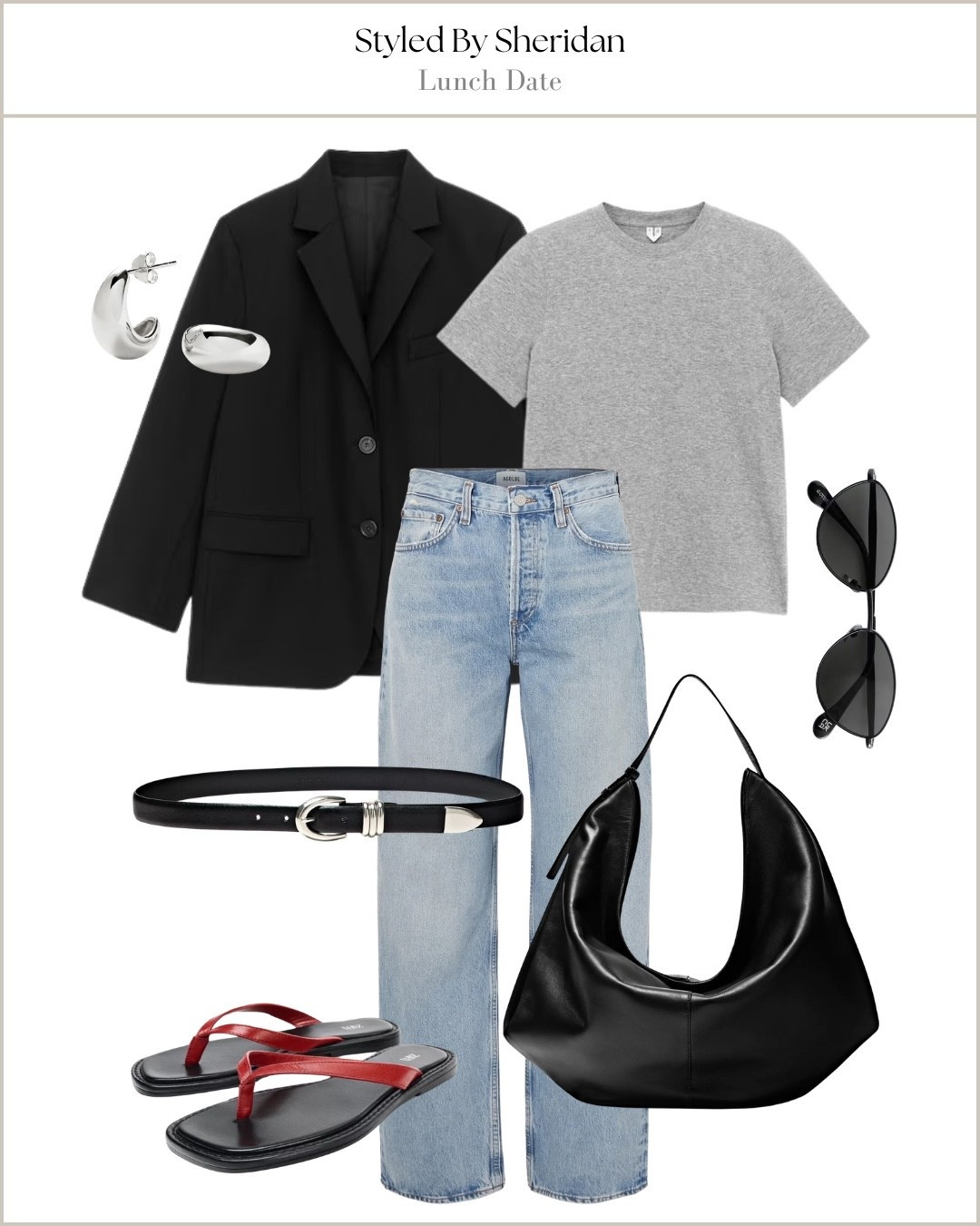 Black blazer outfit for spring 🖤

#LTKspring #LTKstyletip #LTKjeans
