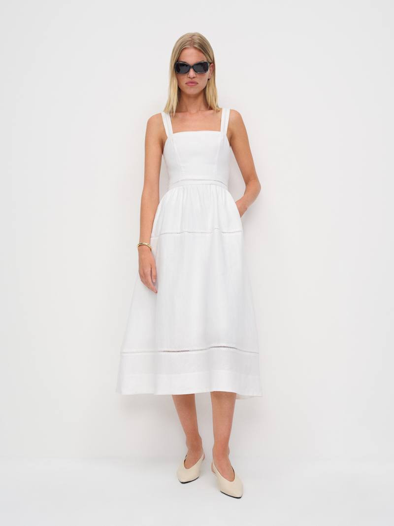 Everett Linen Dress | Reformation (Global)