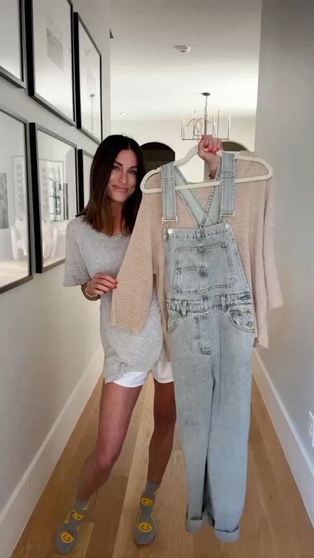 An easy, chic summer outfit in head to toe Amazon! I linked my exact overalls here (shade is Washed Retro Blue) + a couple of shorts overalls options too. I’m in size XS and I cuffed the bottoms!

#LTKFindsUnder100 #LTKStyleTip #LTKFindsUnder50