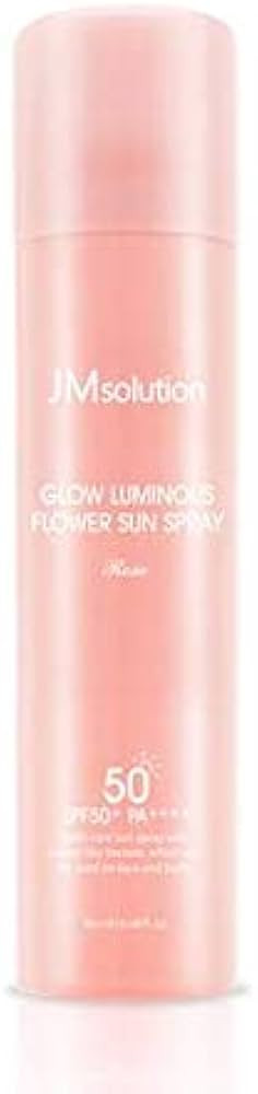 JM solution - Glow Luminous Flower Sun Spray - Rose - SPF50+/PA++++ | Amazon (US)