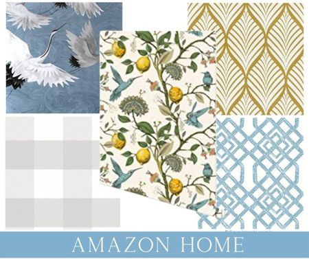 Amazon home wallpaper. Affordable wallpaper. Coastal home wallpaper. Grandmillennial wallpaper

#LTKhome #LTKfamily