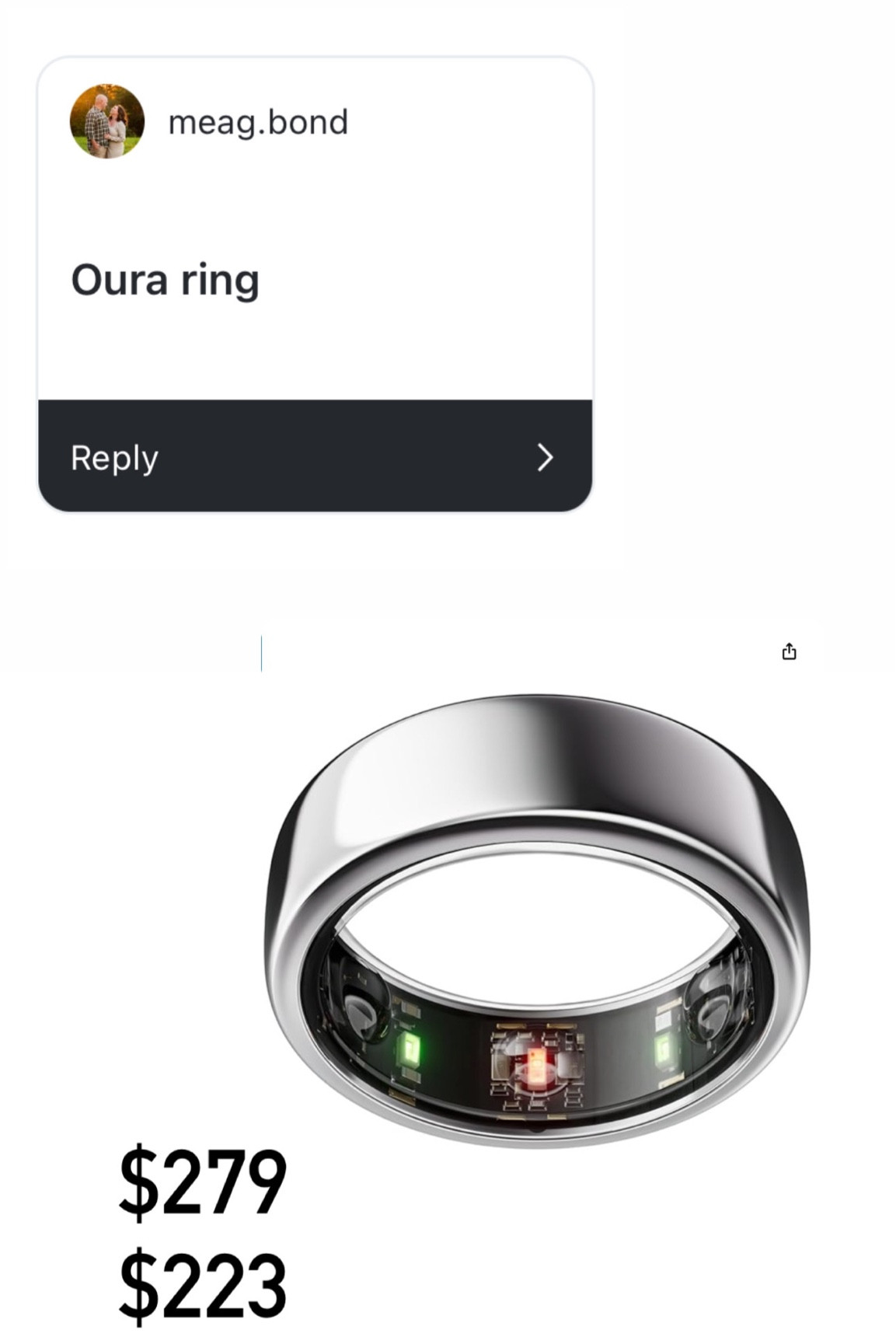 Amazon prime oura ring sale !! 

#LTKxPrimeDay