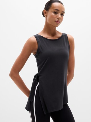 Move With Ease Asym Tie Tank | Athleta