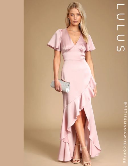 Wedding guest
Pink dress
Fancy dress
Petite clothing
Satin
Chic 


#LTKfindsunder100 #LTKstyletip #LTKparties