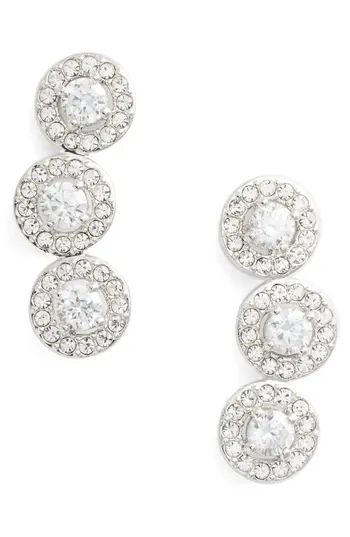 Women's Nadri Halo Ear Crawler Earrings | Nordstrom