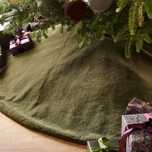Faux Fur Tree Skirt | West Elm (US)