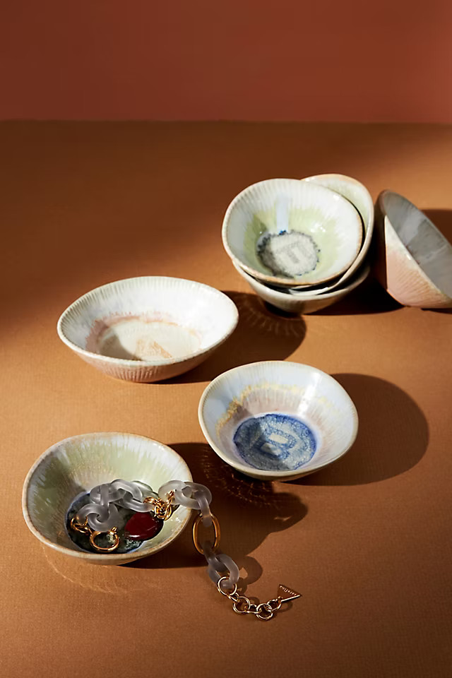 Crystie Monogram Trinket Dish | Anthropologie (US)