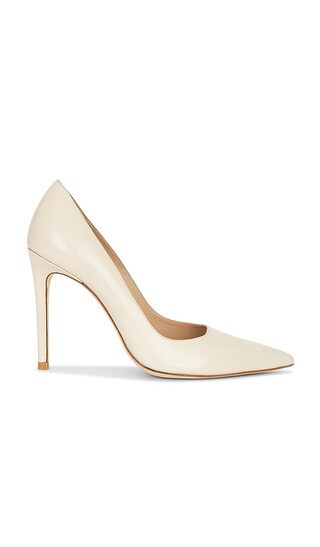Stuart Weitzman Stuart Power 100 Pump in White. - size 9.5 | Revolve Clothing (Global)