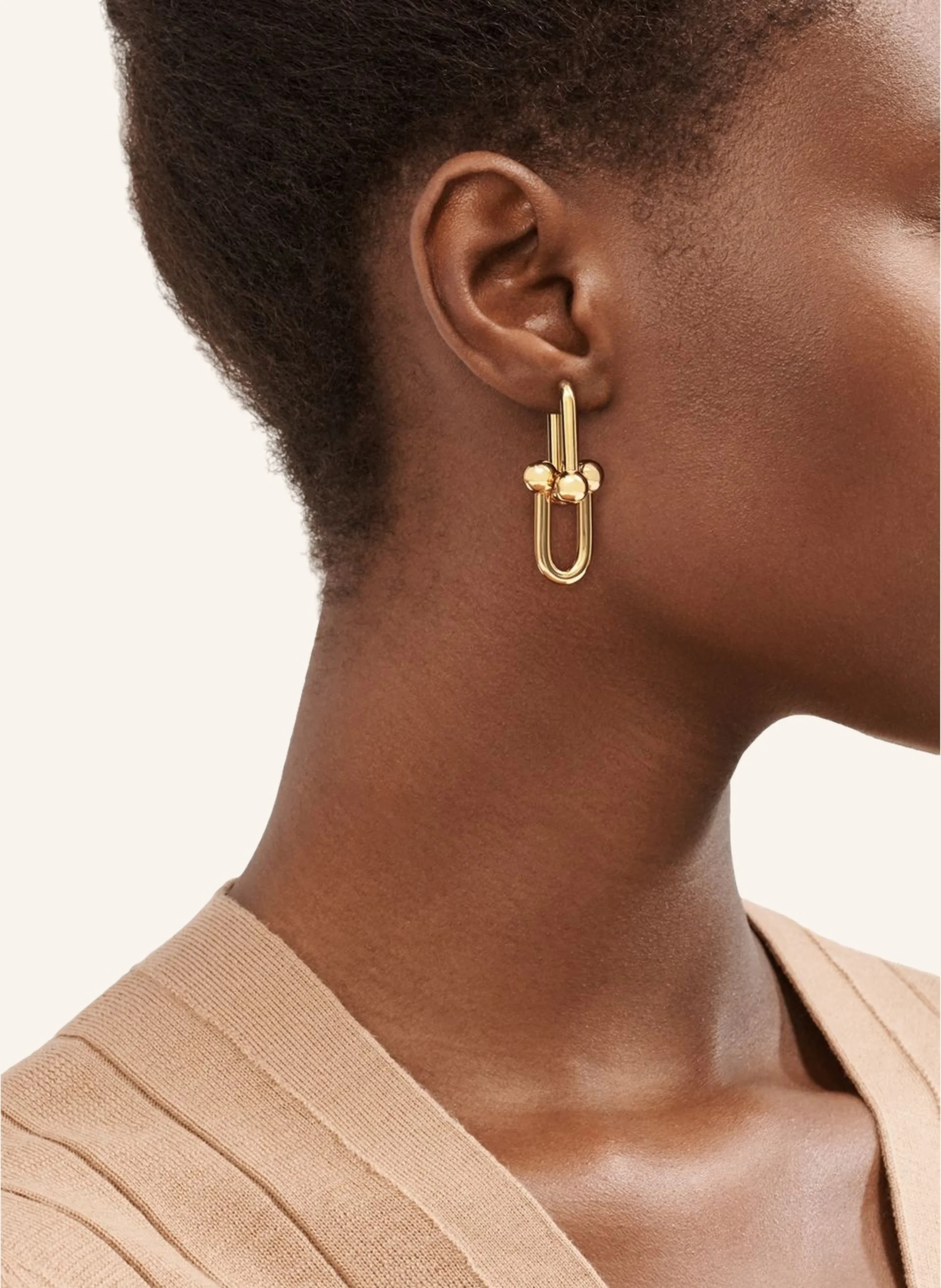 TIFFANY & Co. TIFFANY HARDWEAR OHRRINGE aus 18 Karat Gelbgold in gold | Breuninger (DACH)