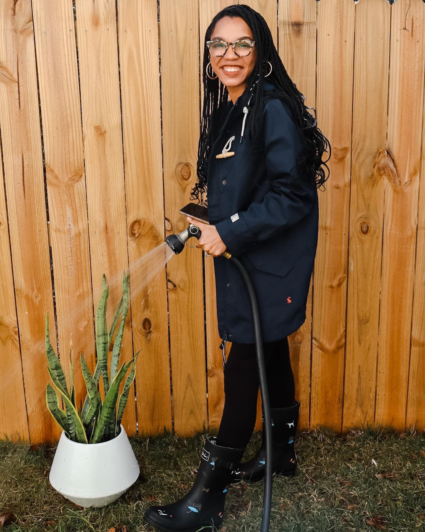 I love to whip out my Joules rain jacket and boots 🎉 whether it’s rainy days or watering the plants, they’re guaranteed to keep me dry and help me look good too! Trust me gf, you need this duo!!!! 🎉

#LTKFindsUnder100 #LTKPetite #LTKStyleTip