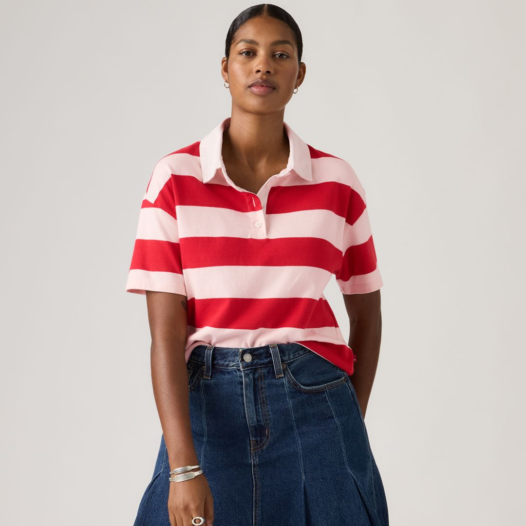 Levi's Aries Rugby Polo Shirt - Women's L | Levi's US