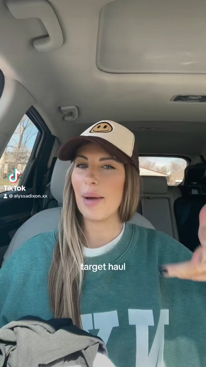 TARGET FOR THE WIN. wearing a size small in both 