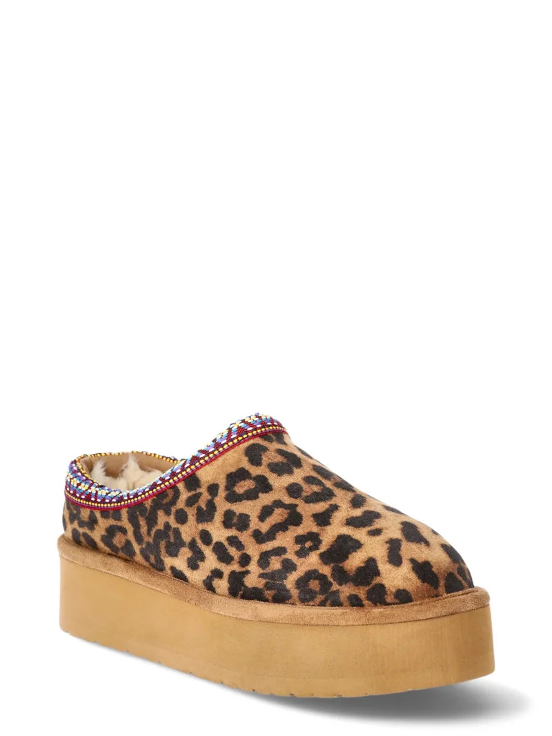 Madden NYC Women's Platform Lined Slip On Mules - Walmart.com | Walmart (US)