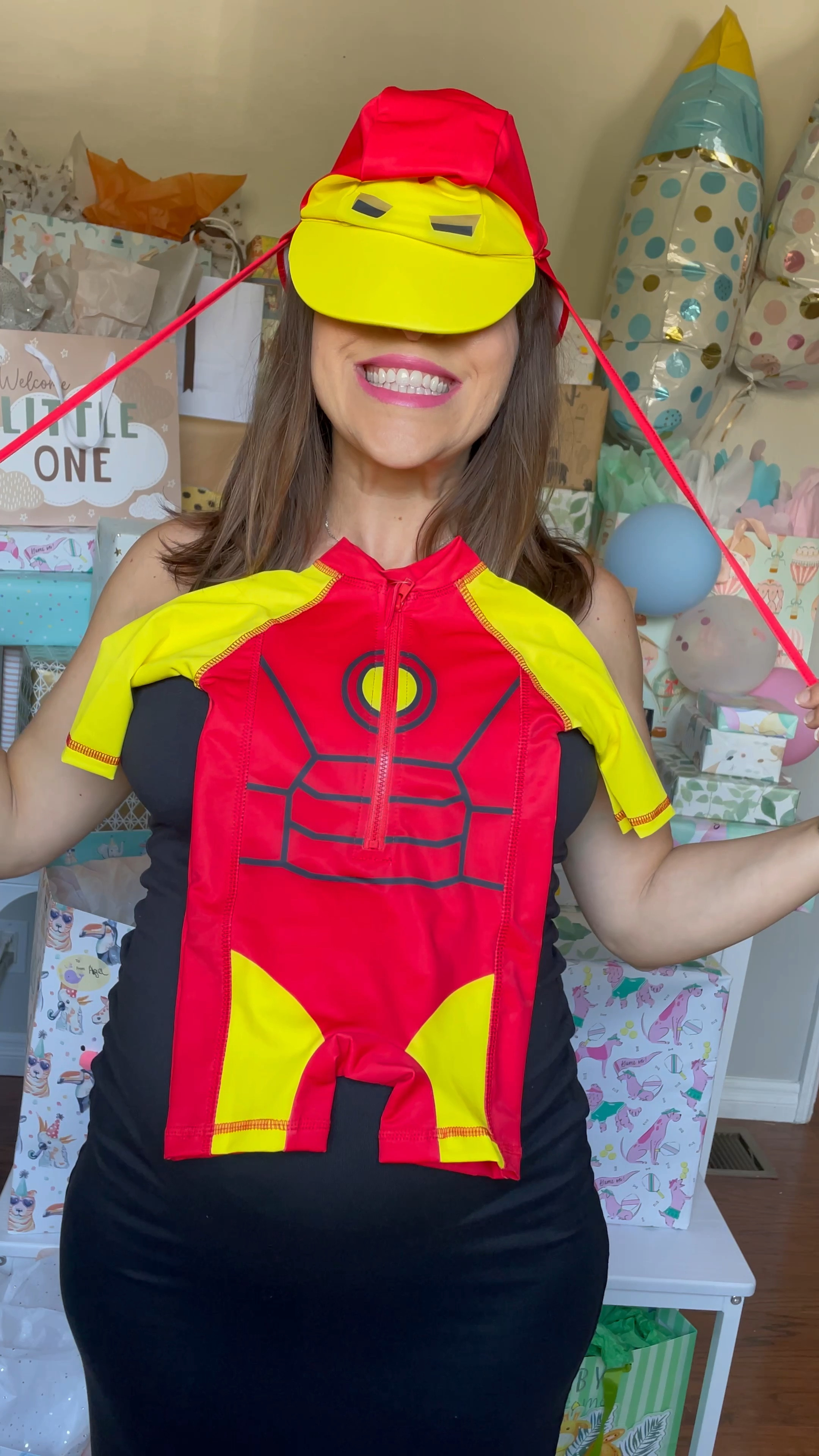 Marvel baby shower gifts unboxing!
1. Iron Man swimsuit with 50 SPF for infants and toddlers 
2. Marvel 5 minutes stories for toddlers 
3. Hawaiian shirt and shorts 
 

#LTKKids #LTKCon #LTKBaby
