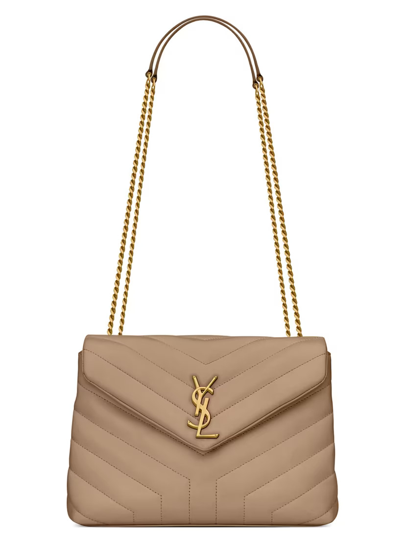 Loulou Small Chain Bag in Quilted ''Y'' Leather | Saks Fifth Avenue (UK)