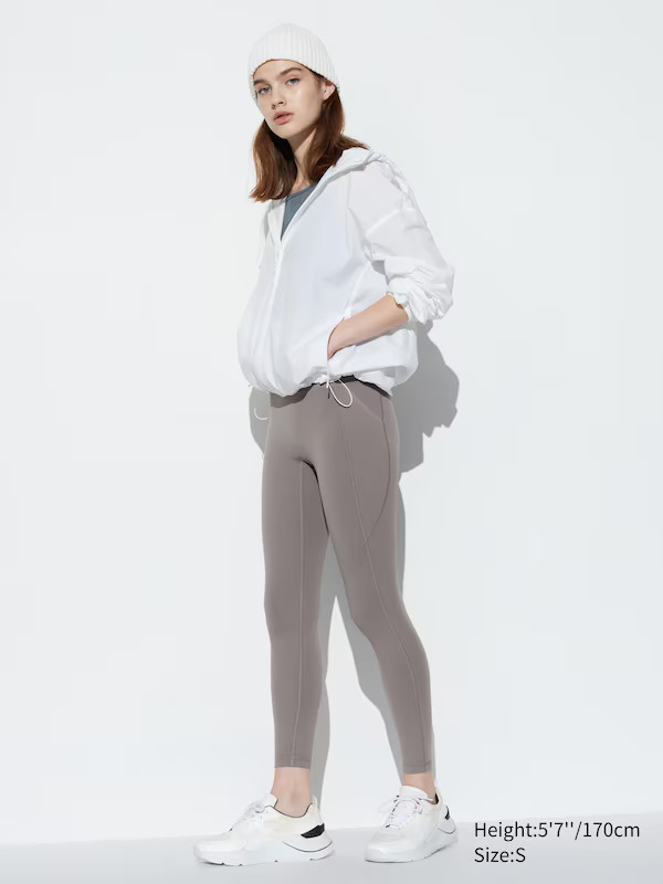 Ultra Stretch AIRism Leggings (With Pockets) | UNIQLO (UK)