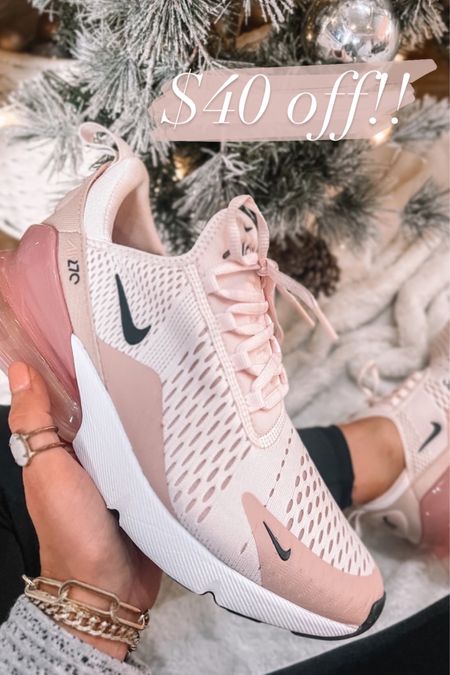My pink Nike air max sneakers are on sale today $40 off! 

#LTKGiftGuide #LTKHoliday #LTKCyberWeek
