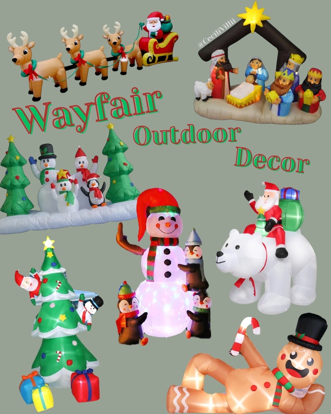 The Holidays are around the corner and I’m so excited to see all the outdoor decor 🎄Inflatables are always so cute to see 😍

#LTKHome #LTKHoliday #LTKSeasonal