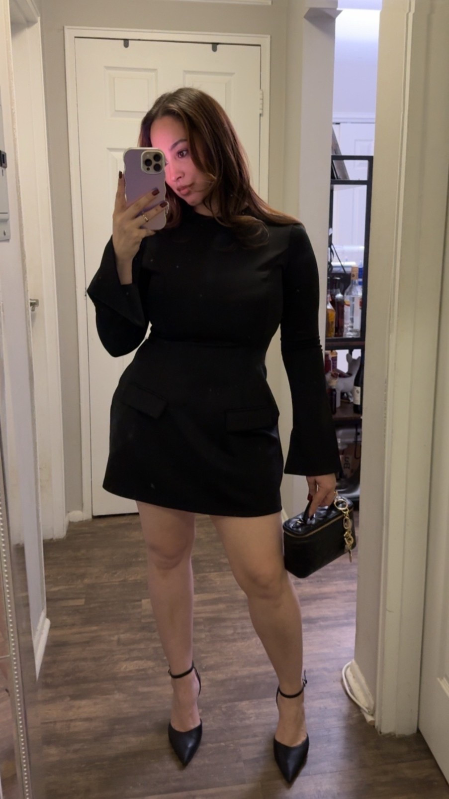 All black holiday fit 

#LTKgrwm #LTKSeasonal #LTKHoliday