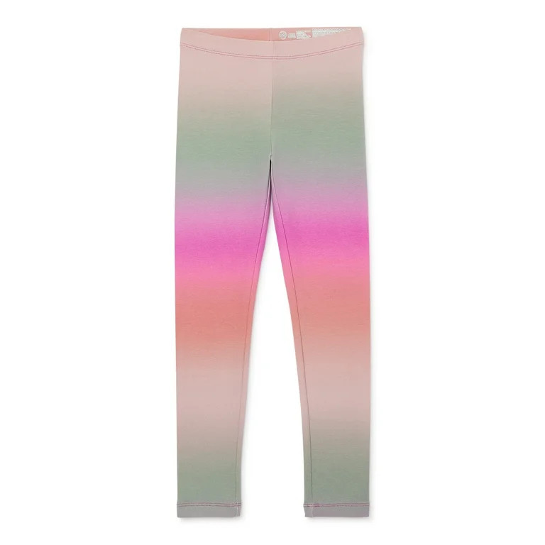 Wonder Nation Girls Kid Tough Leggings, Sizes 4-18 & Plus - Walmart.com | Walmart (US)