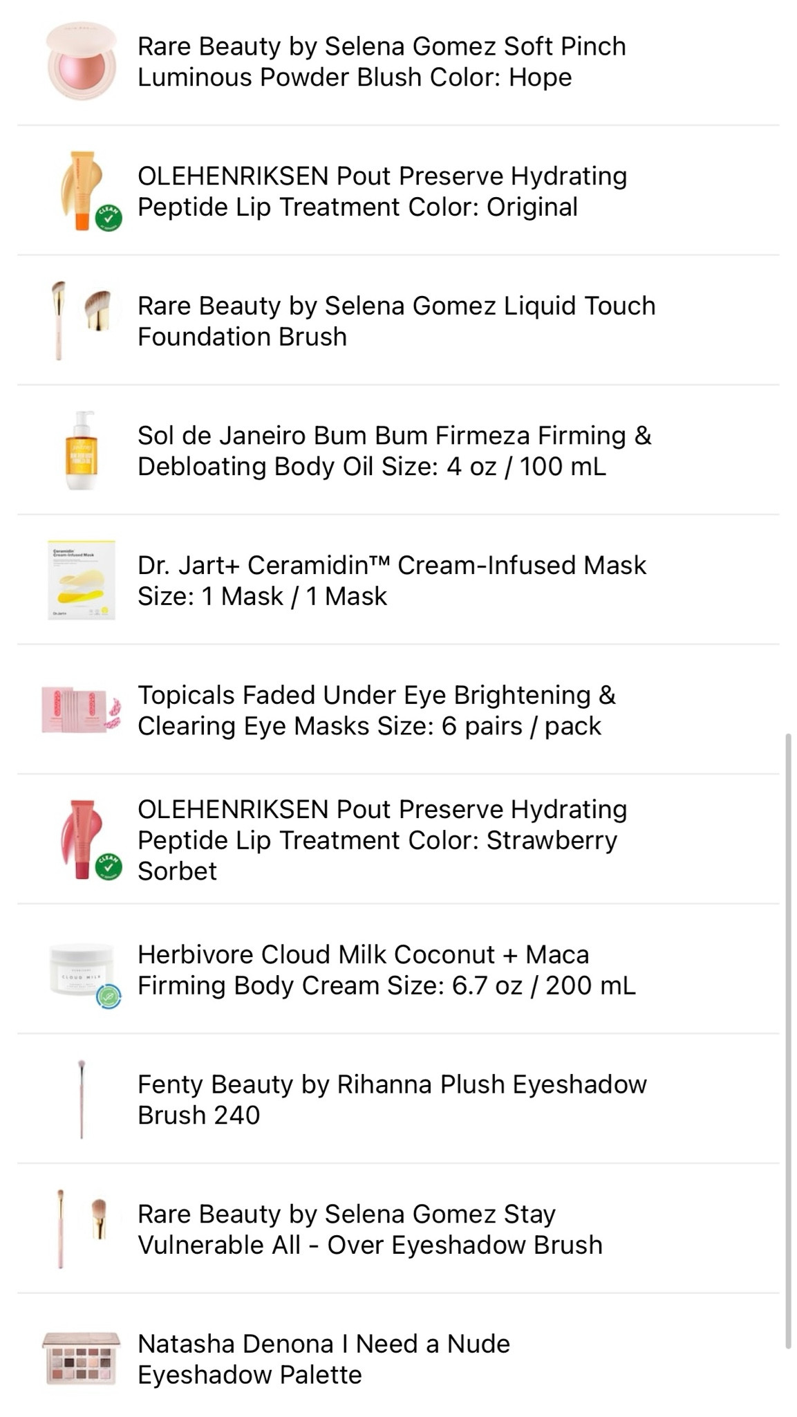 My Sephora Sale order

#LTKsalealert #LTKxSephora #LTKbeauty