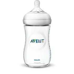 Philips Avent Natural Baby Bottle, Clear, 9oz, 3pk, SCF013/37 | Walmart (US)