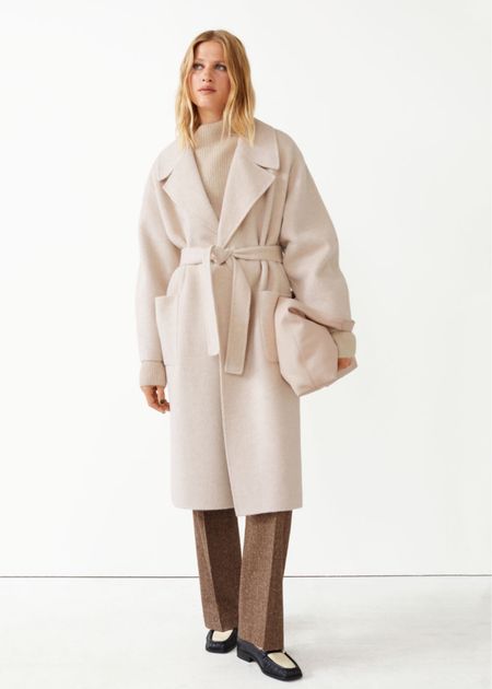 Workwear cream wool coat 

#LTKworkwear #LTKSeasonal #LTKstyletip