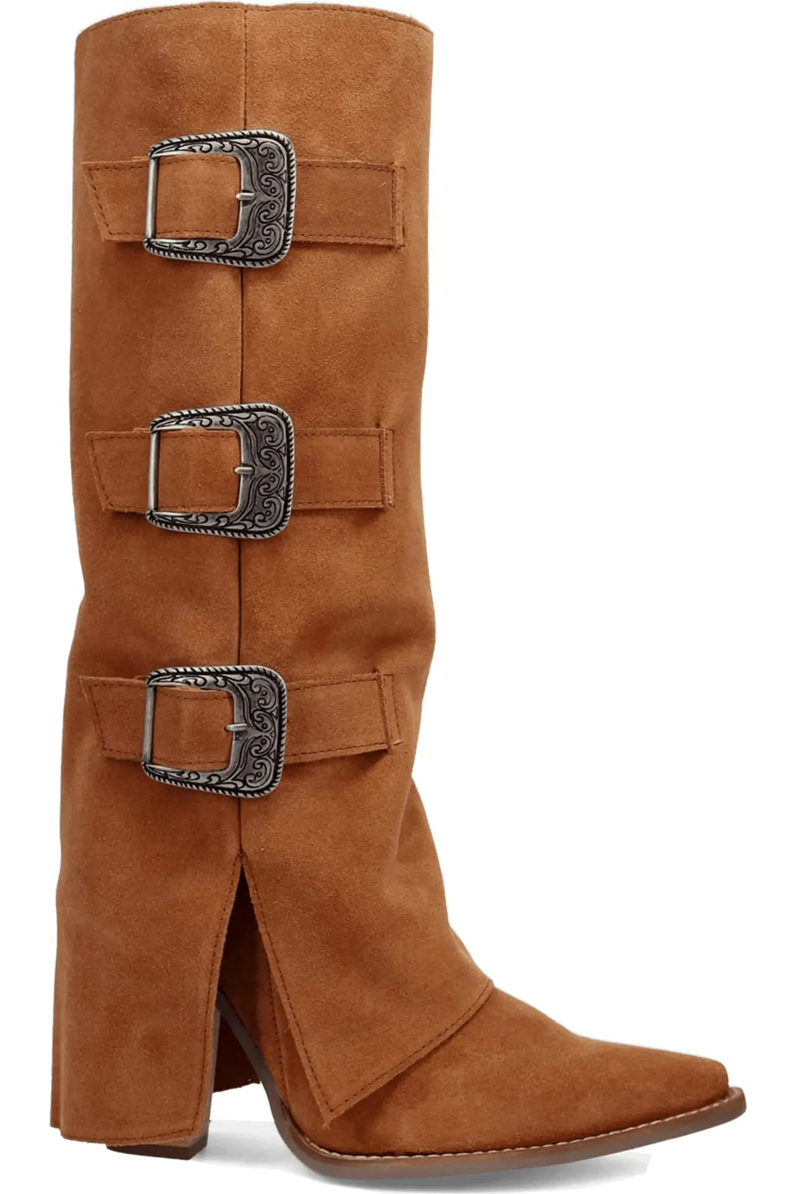 Buckle Bunny Knee High Western Boot (Women) | Nordstrom | Nordstrom
