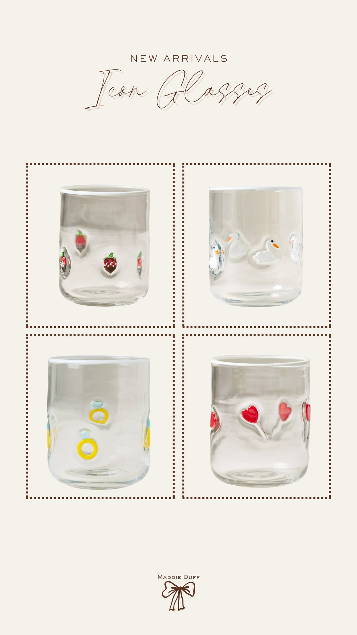 New spring and Valentine’s Day icon glasses! 

Anthropologie, spring home, icon glasses 

#LTKHome #LTKFindsUnder100