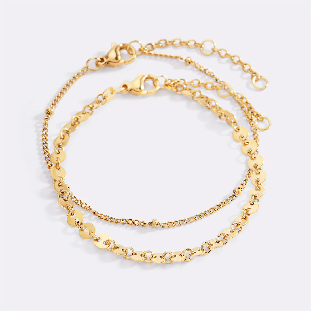 Poppy Stacking Bracelet Set | Mint & Lily