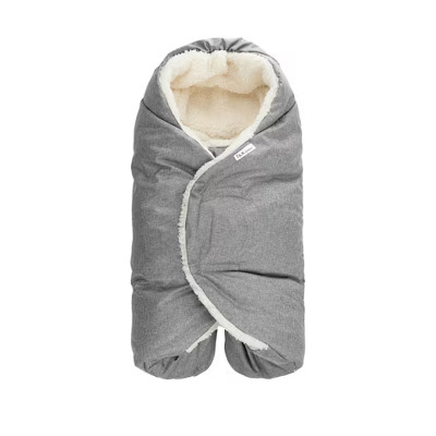 7AM Enfant Nido Cloud Blanket Wrap - Heather Gray - Large | Target